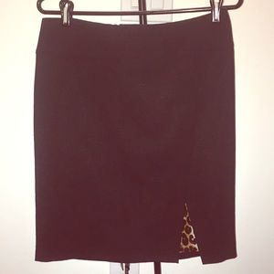 Express black pencil skirt
